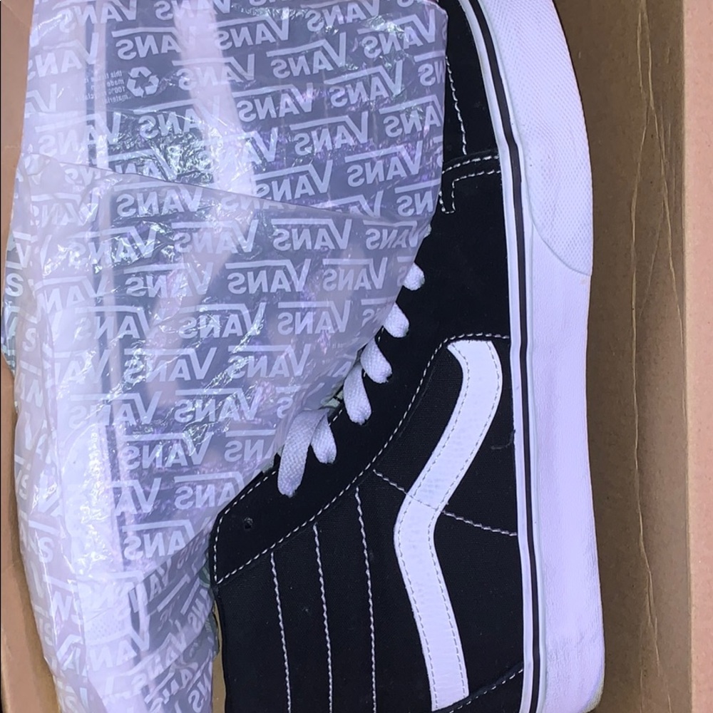 Black Hi Top Vans